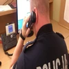 Policjant uratował płonącego mężczyznę